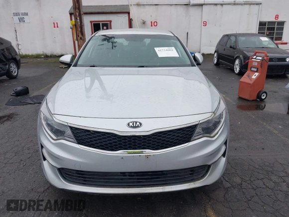 2017 Kia Optima LX with VIN KNAGT4L3XH5162197, listed as a IAAI auction lot 41754002 with 77,141 mi miles. Bid and sale history available at carsss.com. Image 11.