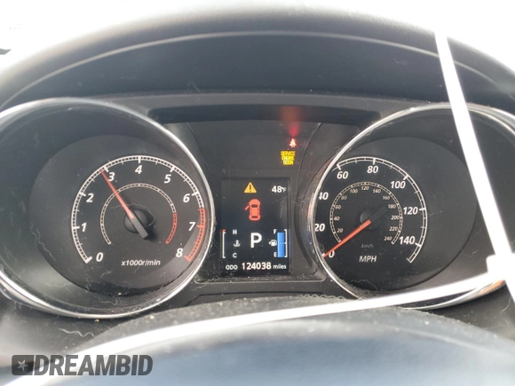 2012 Mitsubishi Outlander SE with VIN JA4AR4AU8CZ005573, listed as a Copart auction lot 51875805 with 124,038 mi miles and Clean title. Bid and sale history available at DreamBid. Image 9.