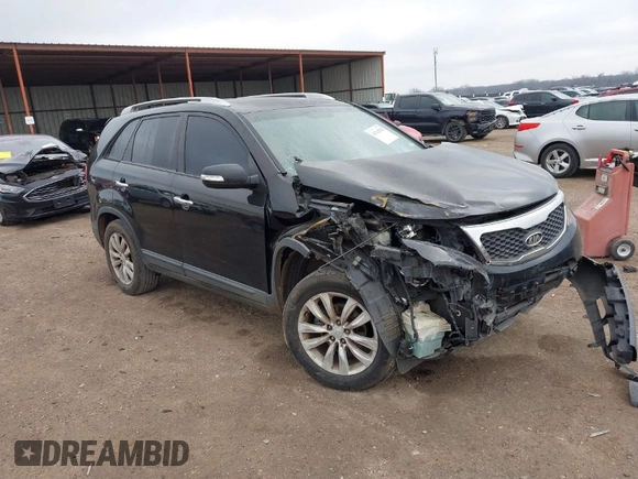 2011 Kia Sorento EX with VIN 5XYKU4A13BG057477, listed as a IAAI auction lot 41512528 with 127,923 mi miles. Bid and sale history available at carsss.com. Image 1.
