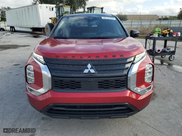 2023 Mitsubishi Outlander SEL with VIN JA4J3VA82PZ057376, listed as a Copart auction lot 87131254 with 91,665 mi miles and Salvage Title. Bid and sale history available at carsss.com. Image 5.