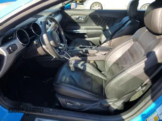 2017 Ford Mustang GT Premium with VIN 1FATP8FFXH5319509, listed as a Copart auction lot 45567855 with 43,612 mi miles and Salvage title. Bid and sale history available at DreamBid. Image 7.