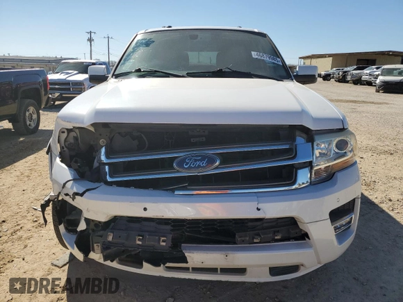 2015 Ford Expedition Max Limited with VIN 1FMJK1KTXFEF14263, listed as a Copart auction lot 46879985 with 76,440 mi miles and Salvage Title. Bid and sale history available at carsss.com. Image 5.
