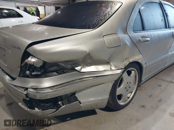 2003 Mercedes-Benz S 500 with VIN WDBNG84J93A360917, listed as a IAAI auction lot 39171730 with 134,495 mi miles and . Bid and sale history available at DreamBid. Image 18.