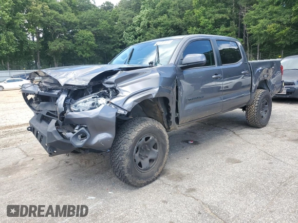 2022 Toyota Tacoma SR with VIN 3TYAX5GN2NT046114, listed as a Copart auction lot 61281875 with 57,726 mi miles and Salvage title. Bid and sale history available at DreamBid. Image 1.