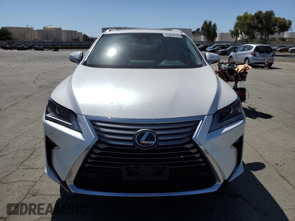 2016 Lexus RX 350 with VIN JTJBZMCA8G2010538, listed as a Copart auction lot 55856555 with 68,952 mi miles and Salvage title. Bid and sale history available at DreamBid. Image 5.