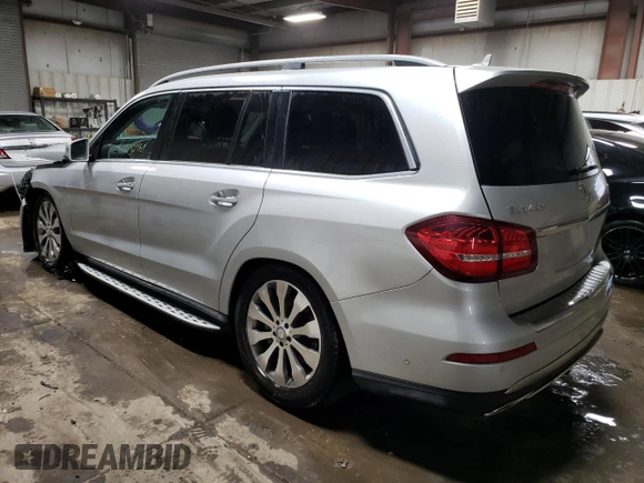2017 Mercedes-Benz GLS with VIN 4JGDF6EEXHA806713, listed as a Copart auction lot 69245222 with 69,098 mi miles. Bid and sale history available at carsss.com. Image 2.