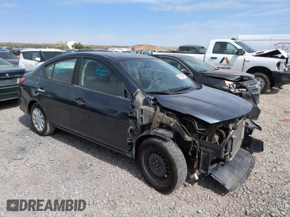 2016 Nissan Versa S Plus with VIN 3N1CN7AP1GL897316, listed as a Copart auction lot 59285645 with Not provided miles and Salvage title. Bid and sale history available at DreamBid. Image 4.