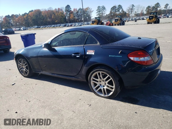 2007 Mercedes-Benz SLK 350 z VIN WDBWK56F97F142964, wystawiony jako Copart lot #81995134 z przebiegiem 98 475 mil mil oraz Szkoda całkowita • Salvage title. Historia ofert i sprzedaży dostępna na DreamBid. Obrazek 2.