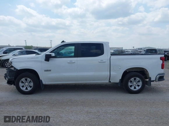 2025 Chevrolet Silverado 1500 LT with VIN 2GCPACED1S1114217, listed as a IAAI auction lot 41995350 with 12,550 mi miles and . Bid and sale history available at DreamBid. Image 14.