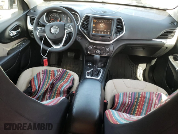 2015 Jeep Cherokee Latitude with VIN 1C4PJMCS6FW752940, listed as a Copart auction lot 49735044 with 80,172 mi miles and Salvage Title. Bid and sale history available at carsss.com. Image 8.