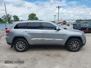 2016 Jeep Grand Cherokee Limited with VIN 1C4RJFBG8GC498197, listed as a IAAI auction lot 42616199 with 137,431 mi miles and . Bid and sale history available at DreamBid. Image 13.