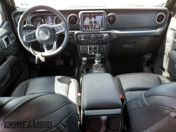 2023 Jeep Gladiator High Altitude z VIN 1C6HJTFG1PL591347, wystawiony jako Copart lot #52847825 z przebiegiem 9 854 mil mil oraz Szkoda całkowita • Salvage title. Historia ofert i sprzedaży dostępna na DreamBid. Obrazek 8.