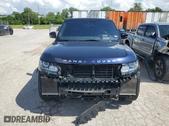 2016 Land Rover Range Rover with VIN SALGR2PF1GA297089, listed as a Copart auction lot 53942364 with 61,437 mi miles and Salvage Title. Bid and sale history available at carsss.com. Image 5.