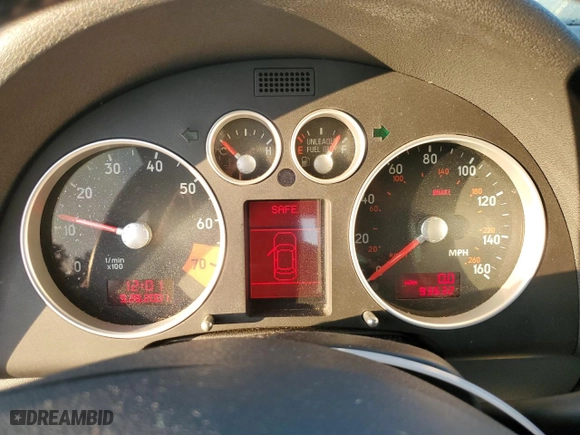 2002 Audi TT with VIN TRUUT28N521041988, listed as a Copart auction lot 70904004 with 93,632 mi miles and Salvage Title. Bid and sale history available at carsss.com. Image 9.