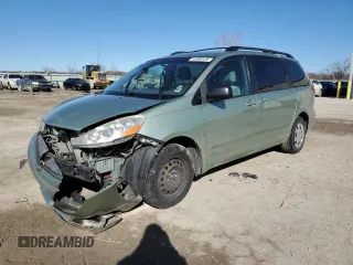 2009 Toyota Sienna CE with VIN 5TDZK23C49S279854, listed as a Copart auction lot 46908125 with 237,484 mi miles and Clean Title. Bid and sale history available at carsss.com. Image 1.
