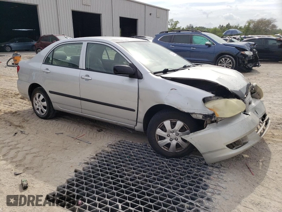 2005 Toyota Corolla CE with VIN 1NXBR32E65Z550212, listed as a Copart auction lot 54346315 with 252,260 mi miles and Salvage Title. Bid and sale history available at DreamBid. Image 4.