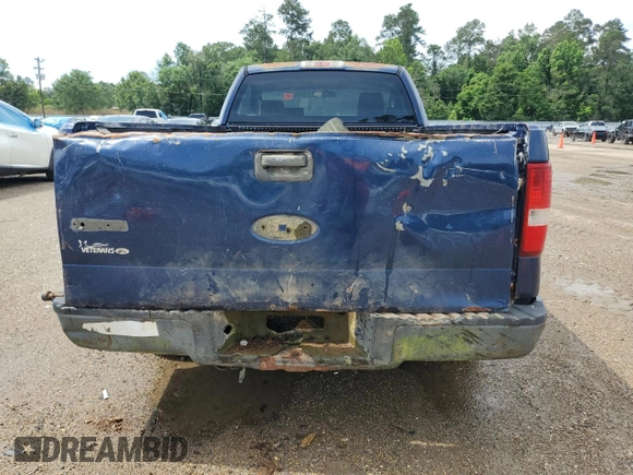 2007 Ford F-150 XL with VIN 1FTRF12247NA02924, listed as a Copart auction lot 58203315 with Not provided miles and Clean title. Bid and sale history available at DreamBid. Image 6.