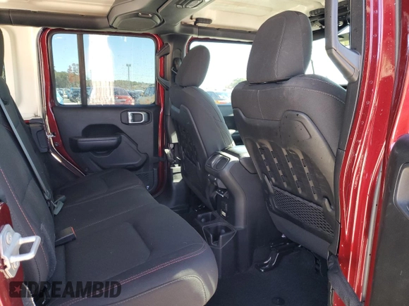 2022 Jeep Wrangler Unlimited Rubicon z VIN 1C4HJXFG1NW116549, wystawiony jako Copart lot #41506125 z przebiegiem 58 822 mil mil oraz Czysty tytuł • Clean title. Historia ofert i sprzedaży dostępna na DreamBid. Obrazek 11.