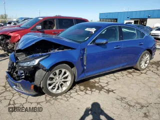 2020 Cadillac CT5 Premium Luxury с VIN 1G6DT5RK1L0122917, выставлен на аукционе Copart как лот 56406435 с пробегом 33 482 миль миль и Списание • Salvage title. История ставок и продаж доступна на DreamBid. Изображение 1.