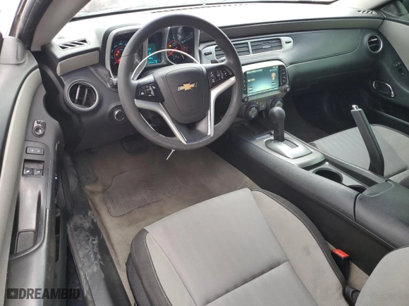 2014 Chevrolet Camaro LS with VIN 2G1FA1E33E9290434, listed as a Copart auction lot 46372885 with 116803 miles and Salvage Title. Bid and sale history available at carsss.com. Image 8.