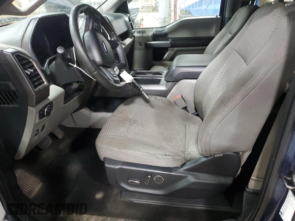 2015 Ford F-150 XLT with VIN 1FTEW1EP4FKD52429, listed as a Copart auction lot 60623615 with 173,605 mi miles and Salvage title. Bid and sale history available at DreamBid. Image 7.