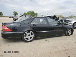2004 Mercedes-Benz S-Class 4.3L with VIN WDBNG70J94A416694, listed as a Copart auction lot 49502154 with 0 mi miles and Salvage Title. Bid and sale history available at carsss.com. Image 3.