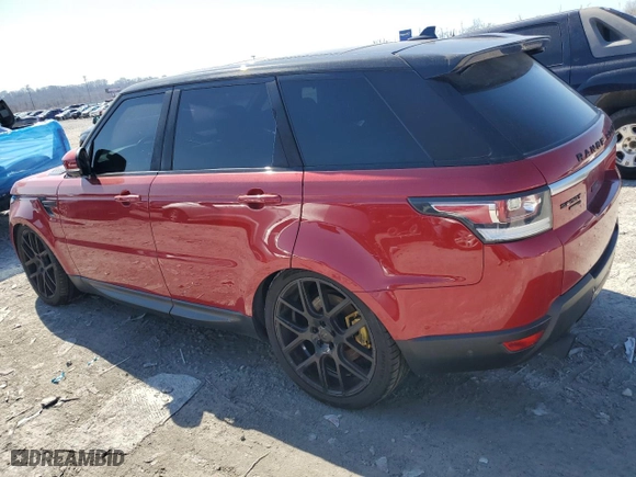 2015 Land Rover Range Rover Sport HSE with VIN SALWR2VF6FA539727, listed as a Copart auction lot 48218115 with 144,167 mi miles and Clean Title. Bid and sale history available at carsss.com. Image 2.