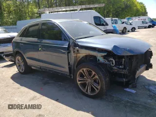 2018 Audi Q3 Premium Plus with VIN WA1JCCFSXJR011259, listed as a Copart auction lot 46882823 with 66,730 mi miles. Bid and sale history available at carsss.com. Image 4.