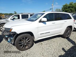2018 Jeep Grand Cherokee High Altitude z VIN 1C4RJFCG7JC120278, wystawiony jako Copart lot #65582385 z przebiegiem 131 600 mil mil oraz Szkoda całkowita • Salvage title. Historia ofert i sprzedaży dostępna na DreamBid. Obrazek 1.
