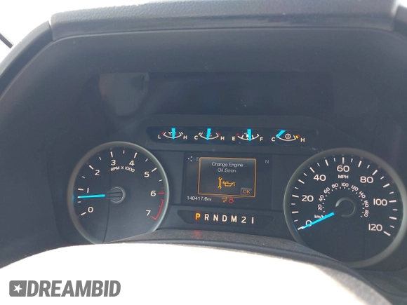 2017 Ford F-150 XL with VIN 1FTEW1EP8HFC29504, listed as a IAAI auction lot 42151987 with 140,417 mi miles. Bid and sale history available at carsss.com. Image 7.