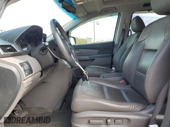 2012 Honda Odyssey EX-L with VIN 5FNRL5H62CB117251, listed as a Copart auction lot 44238135 with 74,295 mi miles and Salvage Title. Bid and sale history available at carsss.com. Image 7.