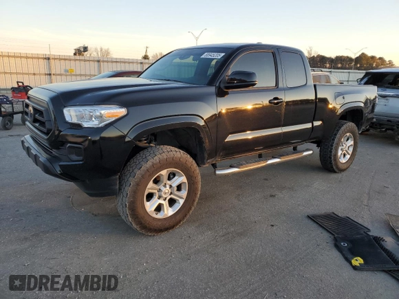 2023 Toyota Tacoma SR с VIN 3TYSX5EN6PT018021, выставлен на аукционе Copart как лот 88945205 с пробегом 45 008 миль миль и Списание • Salvage title. История ставок и продаж доступна на DreamBid. Изображение 1.
