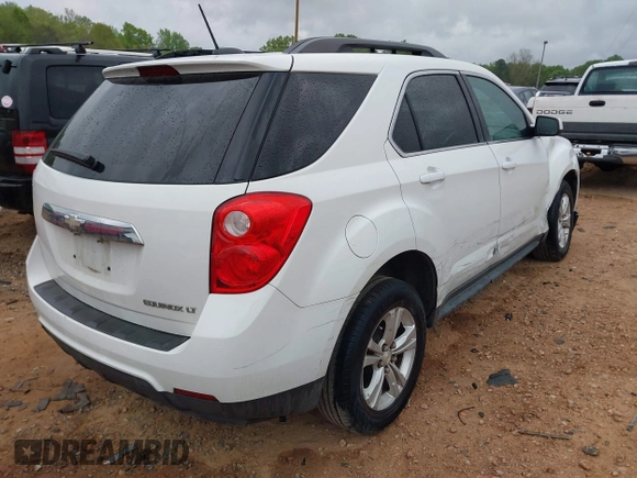 2015 Chevrolet Equinox LT with VIN 2GNALBEK5F1159361, listed as a IAAI auction lot 41944362 with 223,218 mi miles. Bid and sale history available at carsss.com. Image 4.