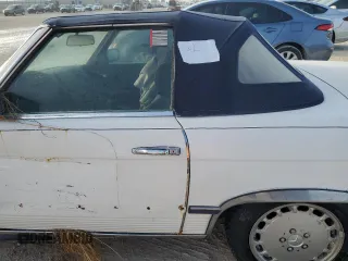 1980 Mercedes-Benz SL with VIN 10704412062529, listed as a Copart auction lot 77941784 with Not provided miles and Salvage title. Bid and sale history available at DreamBid. Image 12.