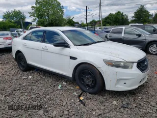 2015 Ford Police Interceptor with VIN 1FAHP2L88FG149368, listed as a Copart auction lot 58314574 with 155,383 mi miles and Salvage title. Bid and sale history available at DreamBid. Image 4.