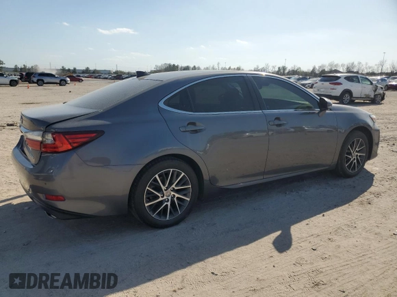 2017 Lexus ES with VIN 58ABK1GG5HU068749, listed as a Copart auction lot 49033085 with 43,382 mi miles and Salvage Title. Bid and sale history available at carsss.com. Image 3.