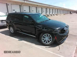 2022 Dodge Durango Pursuit with VIN 1C4SDJFT7NC192608, listed as a Copart auction lot 59837355 with 59,442 mi miles and Salvage title. Bid and sale history available at DreamBid. Image 4.