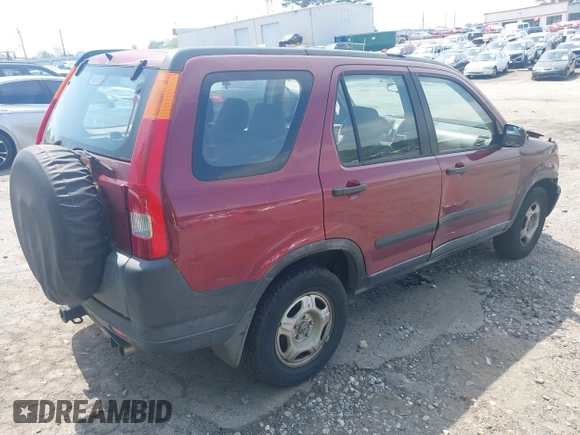 2002 Honda CR-V LX with VIN JHLRD68442C005924, listed as a IAAI auction lot 42019526 with 173,111 mi miles and . Bid and sale history available at carsss.com. Image 4.