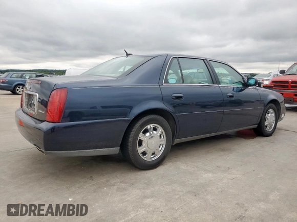 2005 Cadillac DeVille z VIN 1G6KD54Y75U129768, wystawiony jako Copart lot #55890325 z przebiegiem 97 463 mil mil oraz Czysty tytuł • Clean title. Historia ofert i sprzedaży dostępna na DreamBid. Obrazek 3.