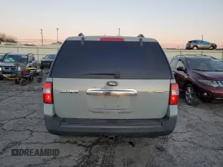 2007 Ford Expedition Max XLT with VIN 1FMFK16587LA37671, listed as a Copart auction lot 87729795 with 143,723 mi miles and Salvage title. Bid and sale history available at DreamBid. Image 6.