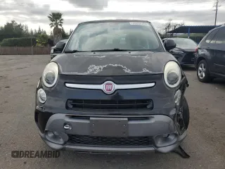 2014 FIAT 500L Trekking with VIN ZFBCFADH5EZ015259, listed as a Copart auction lot 86390284 with 83,607 mi miles and Salvage Title. Bid and sale history available at DreamBid. Image 5.