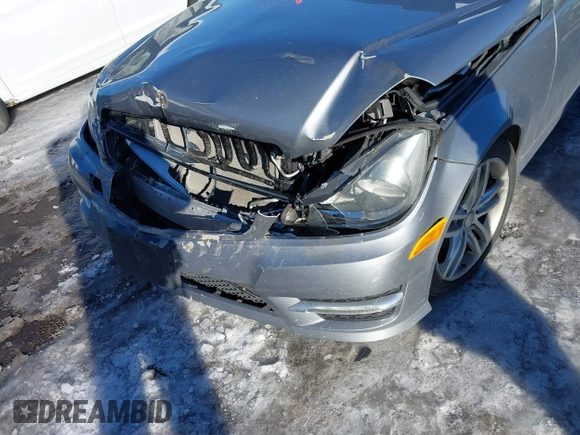 2012 Mercedes-Benz C-Class C 300 Sport with VIN WDDGF8BB4CR232133, listed as a IAAI auction lot 41610397 with 56,161 mi miles. Bid and sale history available at carsss.com. Image 6.