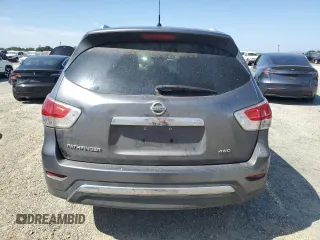 2016 Nissan Pathfinder Platinum with VIN 5N1AR2MM7GC650645, listed as a Copart auction lot 55783425 with 152,320 mi miles and Salvage title. Bid and sale history available at DreamBid. Image 6.