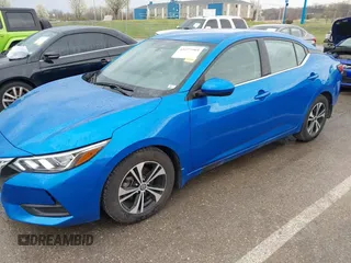 2021 Nissan Sentra SV with VIN 3N1AB8CV5MY313211, listed as a IAAI auction lot 41877064 with 52,621 mi miles and . Bid and sale history available at DreamBid. Image 2.