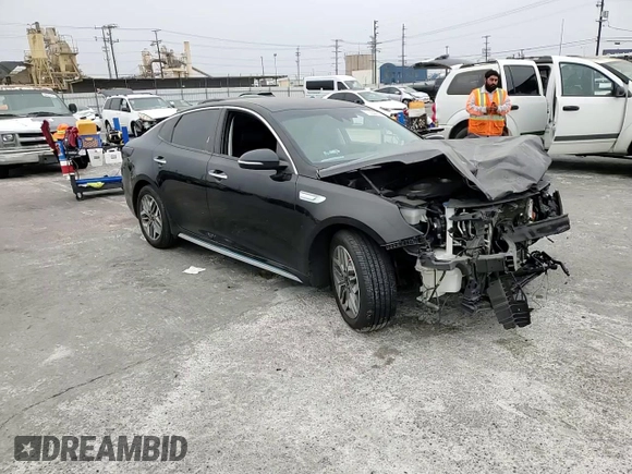 2020 Kia Optima Hybrid EX with VIN KNAGU4LE0L5041685, listed as a Copart auction lot 76353634 with 129,485 mi miles and Salvage Title. Bid and sale history available at carsss.com. Image 11.