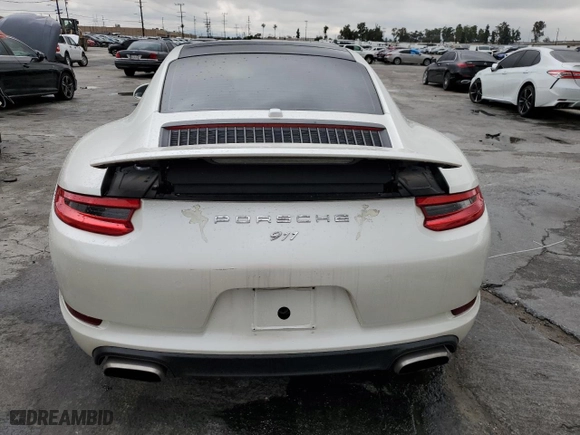 2018 Porsche 911 Carrera with VIN WP0AA2A90JS105640, listed as a Copart auction lot 50726293 with 21,326 mi miles. Bid and sale history available at carsss.com. Image 6.