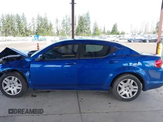 2013 Dodge Avenger SE with VIN 1C3CDZAB7DN702853, listed as a IAAI auction lot 41724956 with 1 mi miles. Bid and sale history available at carsss.com. Image 15.