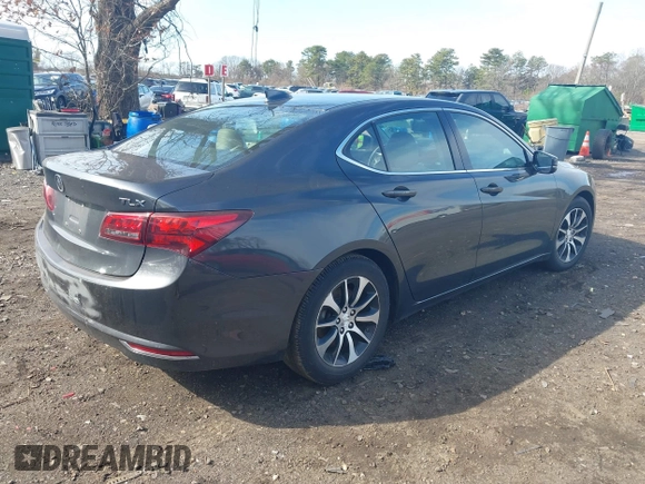 2015 Acura TLX with VIN 19UUB1F30FA023303, listed as a IAAI auction lot 41868818 with 177,616 mi miles and . Bid and sale history available at DreamBid. Image 4.
