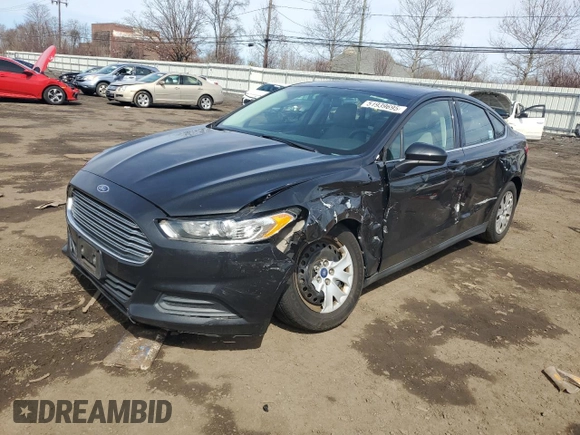 2013 Ford Fusion S with VIN 3FA6P0G7XDR109876, listed as a Copart auction lot 51939695 with 0 mi miles and Salvage Title. Bid and sale history available at carsss.com. Image 1.