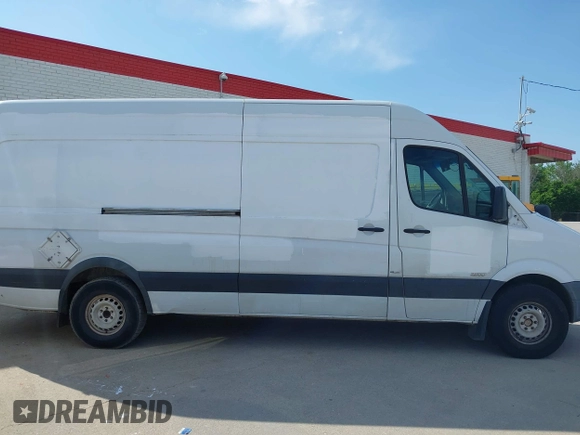 2011 Mercedes-Benz Sprinter Cargo with VIN WD3PE8CB7B5607802, listed as a IAAI auction lot 42006696 with 384,005 mi miles. Bid and sale history available at carsss.com. Image 13.